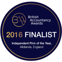 Our Account - 2016 British Accontancy Awards Finalist.